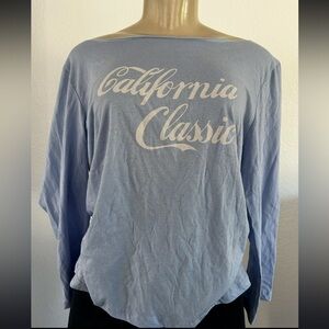 California Classic Women's Blue Top